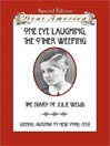 Cover image for One Eye Laughing, The Other Weeping